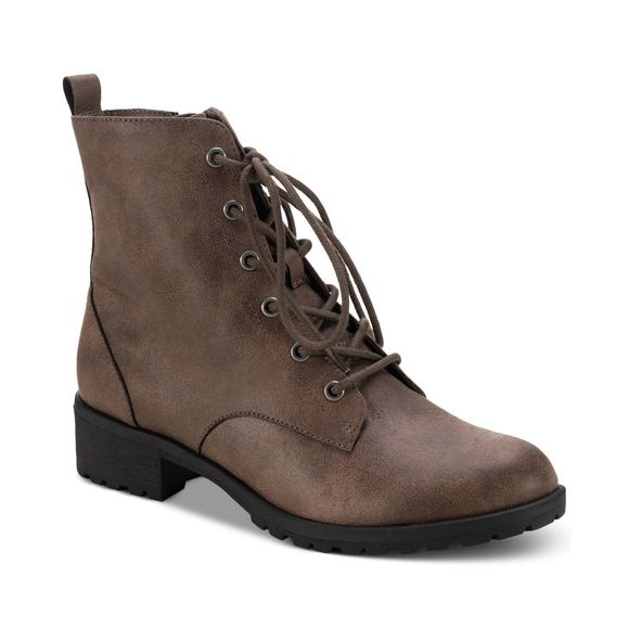 Sun + Stone Women's Lionell Moto Booties Black Size 9 M